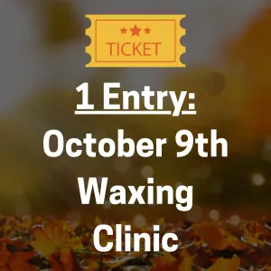 1 Entry to USG October 9th Waxing Clinic