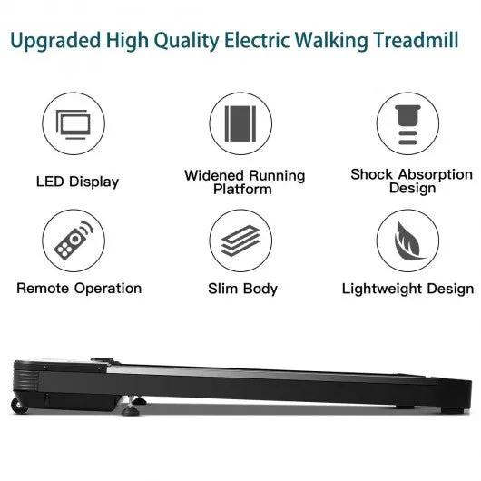 1 HP Walking Treadmill with  Remote Controller