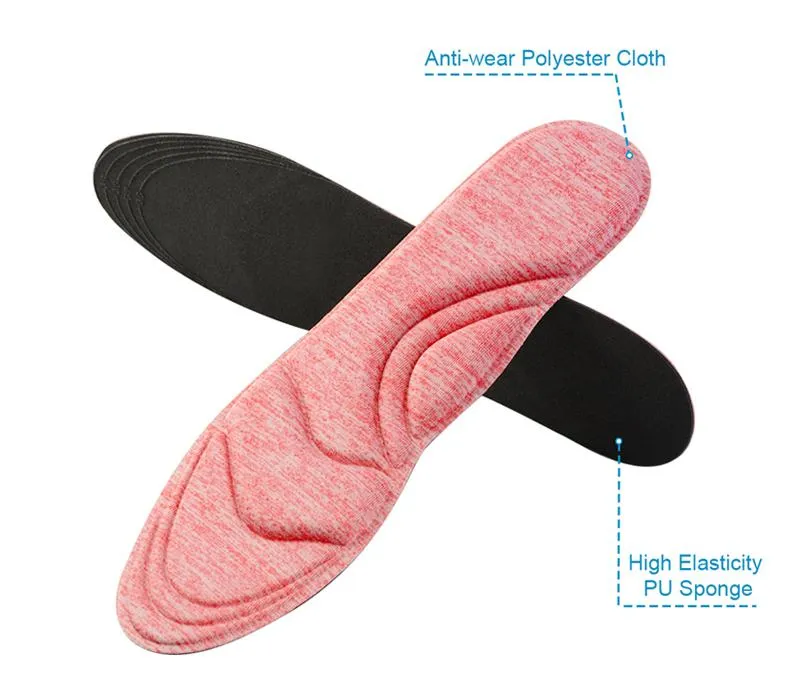 4D Sponge Orthopedic Shoes Insoles for Women