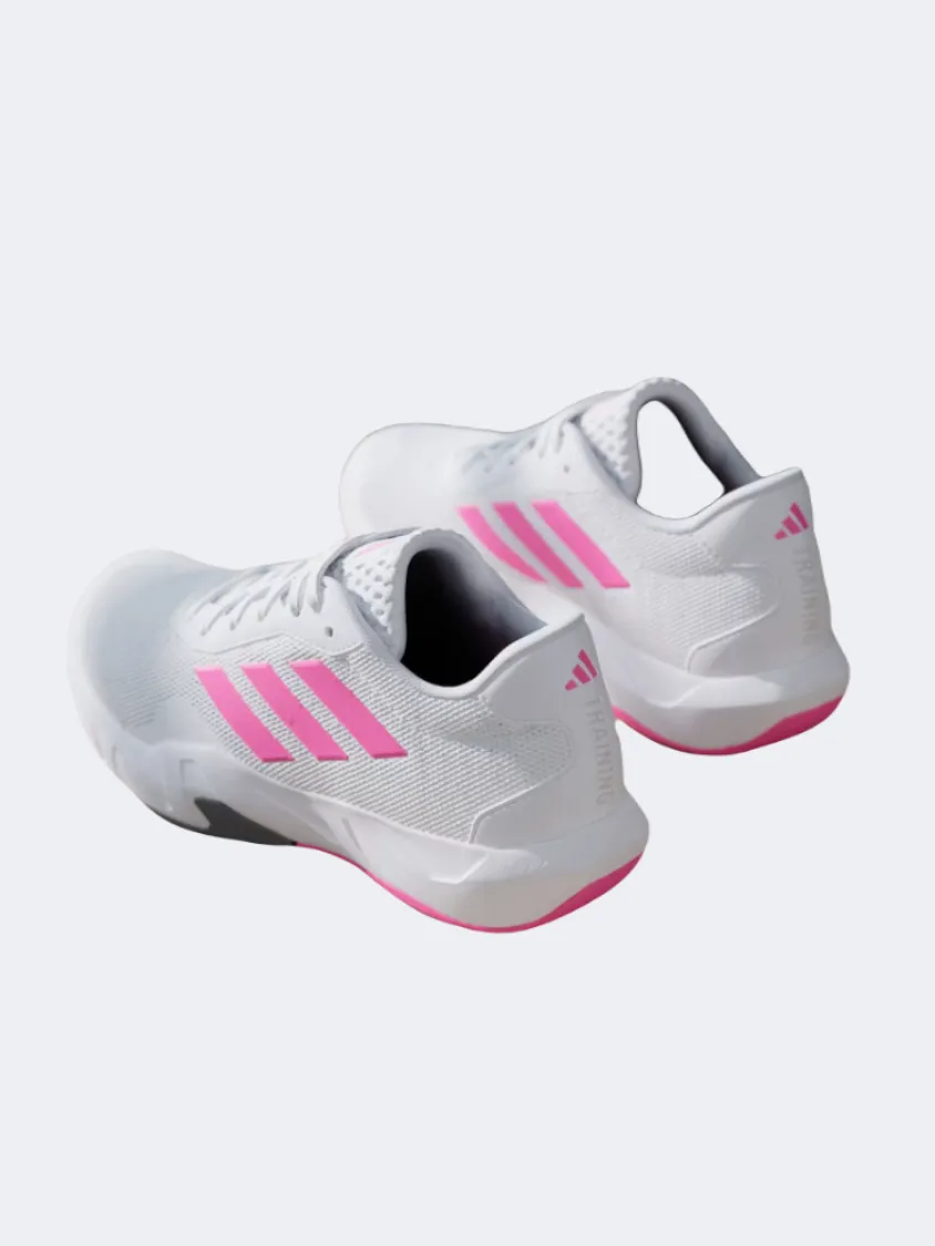 Adidas Amplimove Women Training Shoes White/Pink/Grey