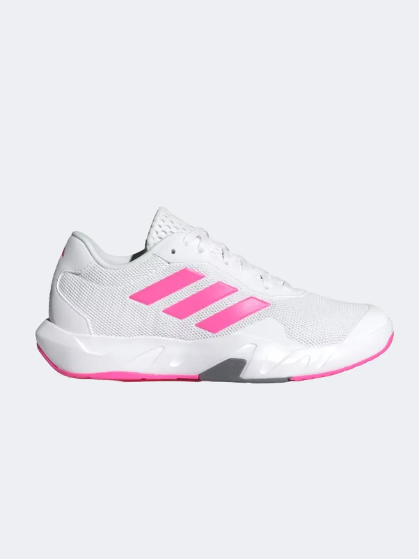 Adidas Amplimove Women Training Shoes White/Pink/Grey