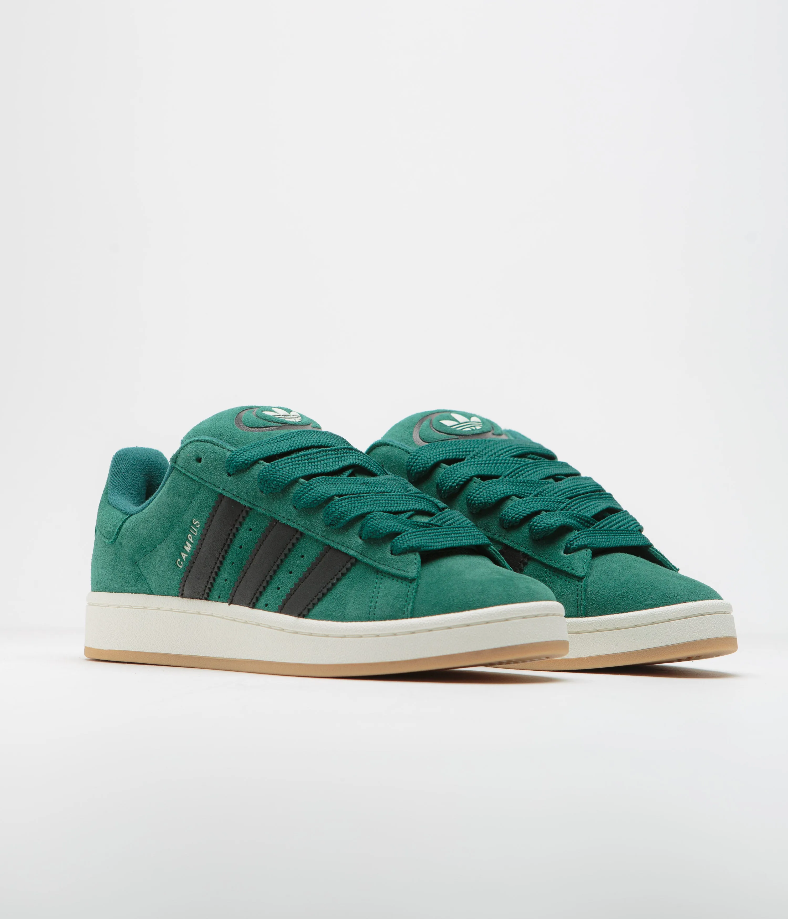 Adidas Campus 00s Shoes - Collegiate Green / Core Black / Off White