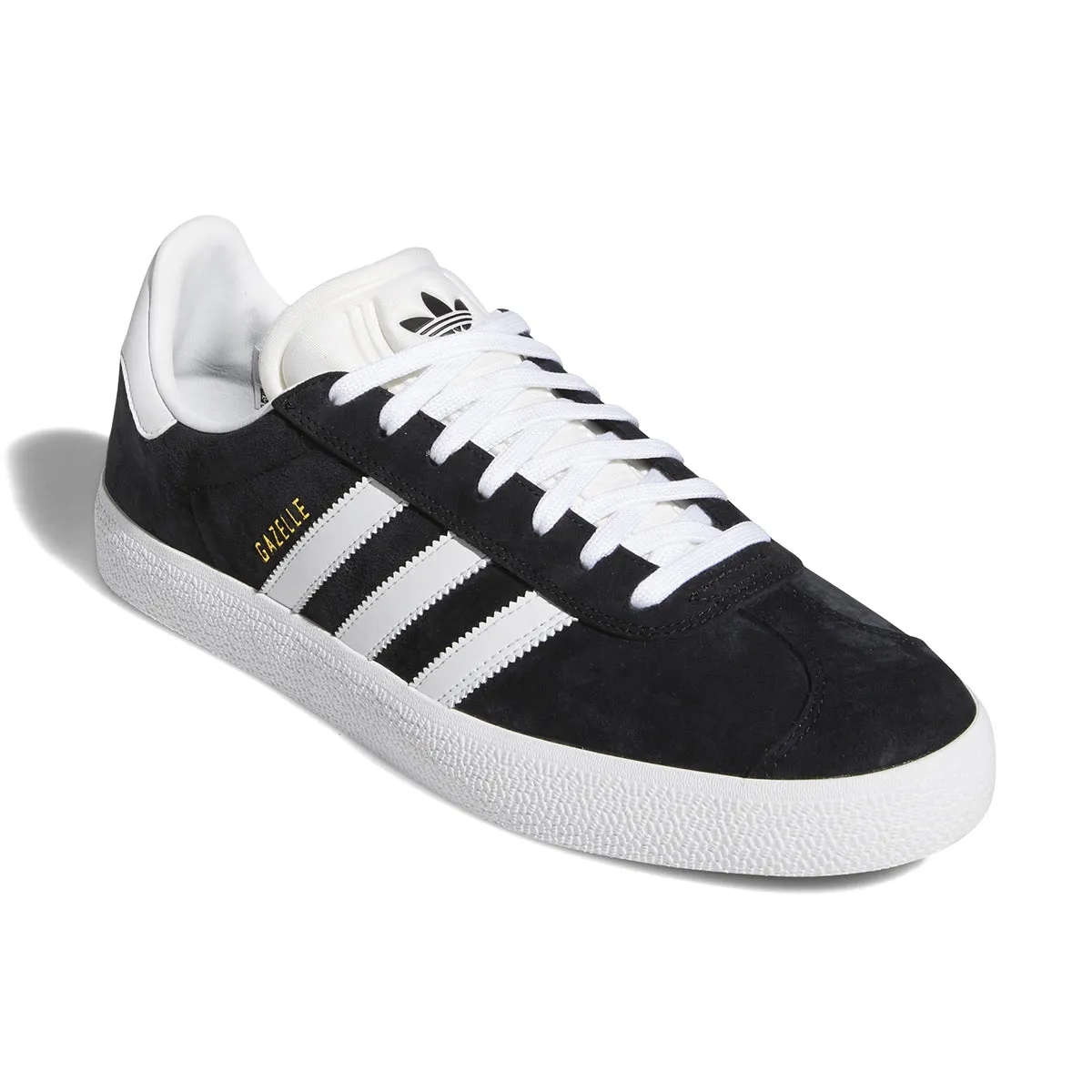 Adidas - Gazelle Adv Shoes Black/White/Gold