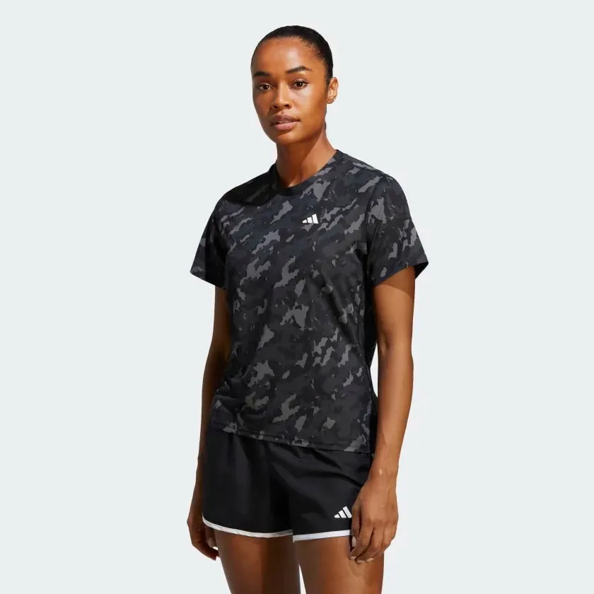 adidas Own the Run Camo Women's Running Tee