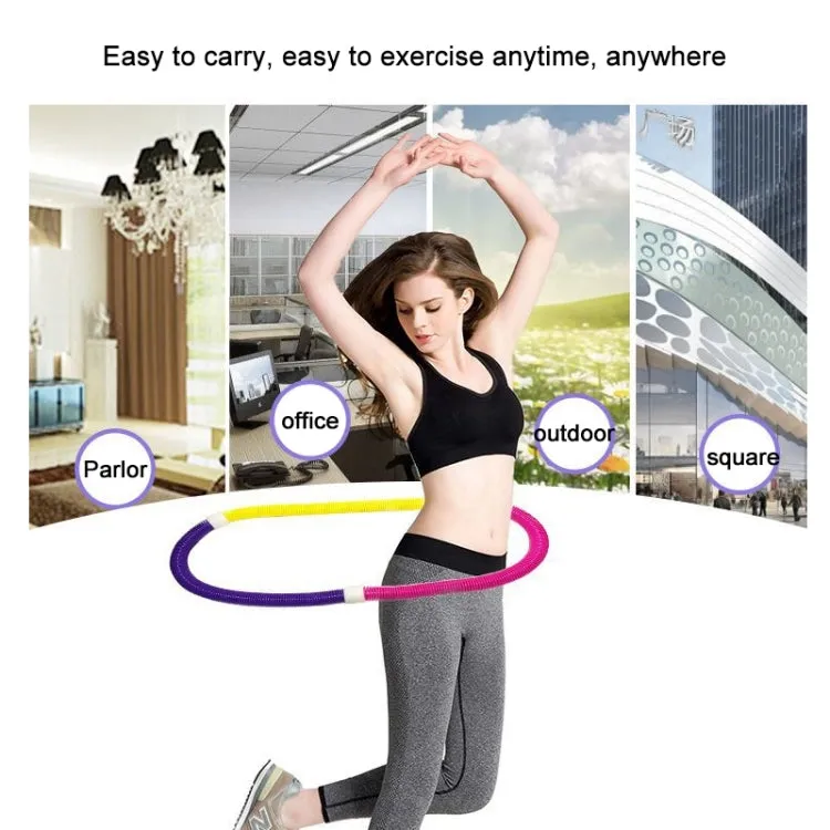 Adult Slimming Circle Waist Trimmer Workout Fitness Exercise Coil Flexible Soft Spring Fitness Circles, 1.25kg / 50cm