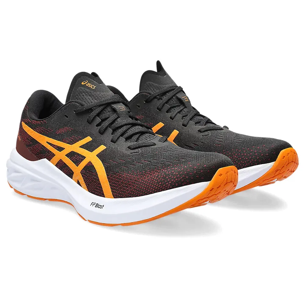 ASICS DYNABLAST 3 (M) - BLACK/BRIGHT ORANGE RUNNING SHOES