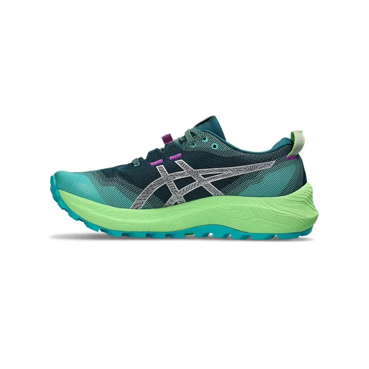 Asics Gel Trabuco 12 Green Turquoise Shoes SS24 Women