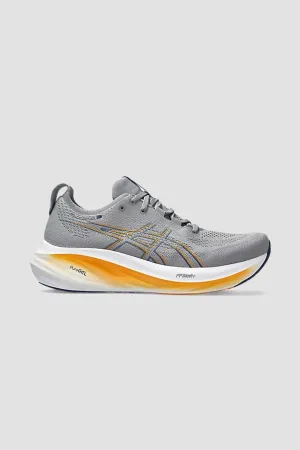 ASICS Men's Gel-Nimbus 26 Sneaker in Sheet Rock/Thunder Blue