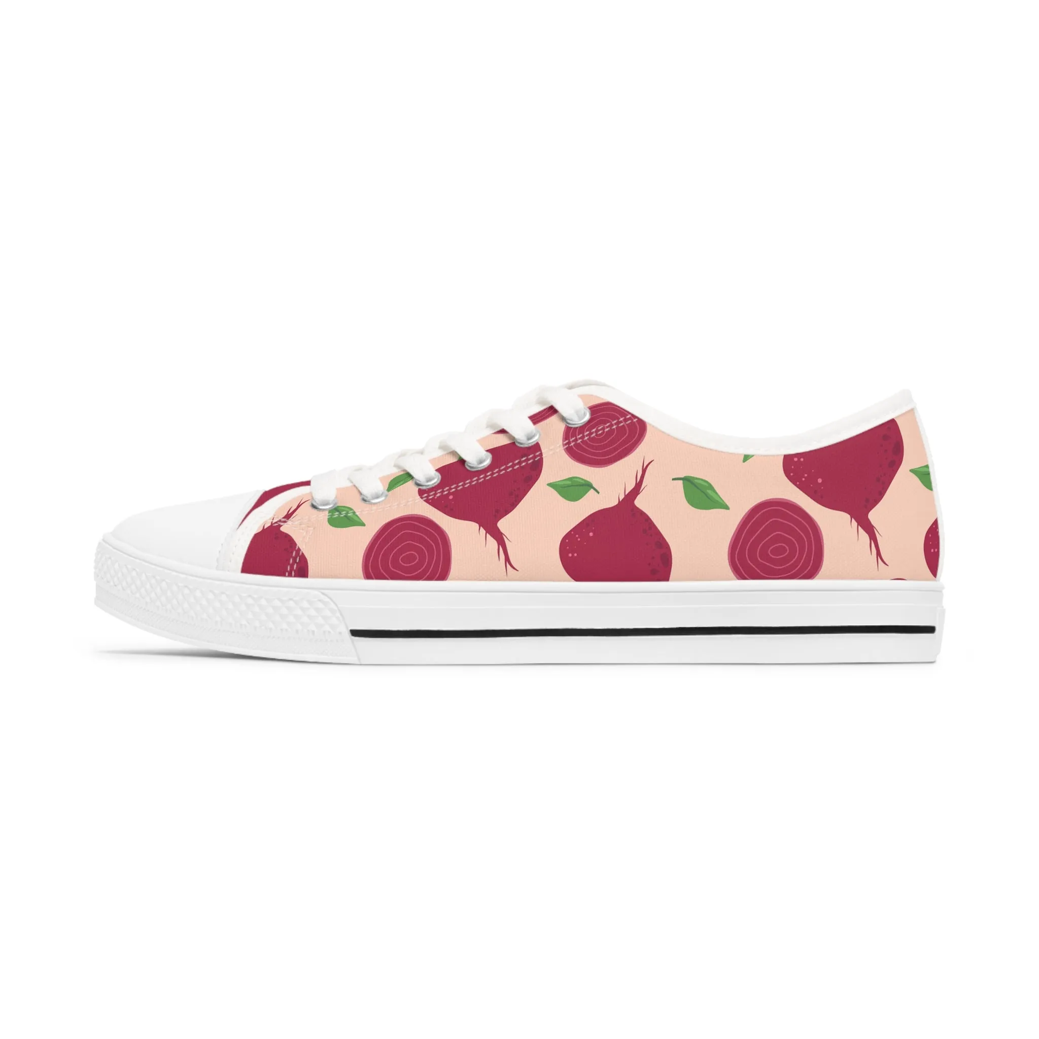 Beetroot Women's Low Top Sneakers