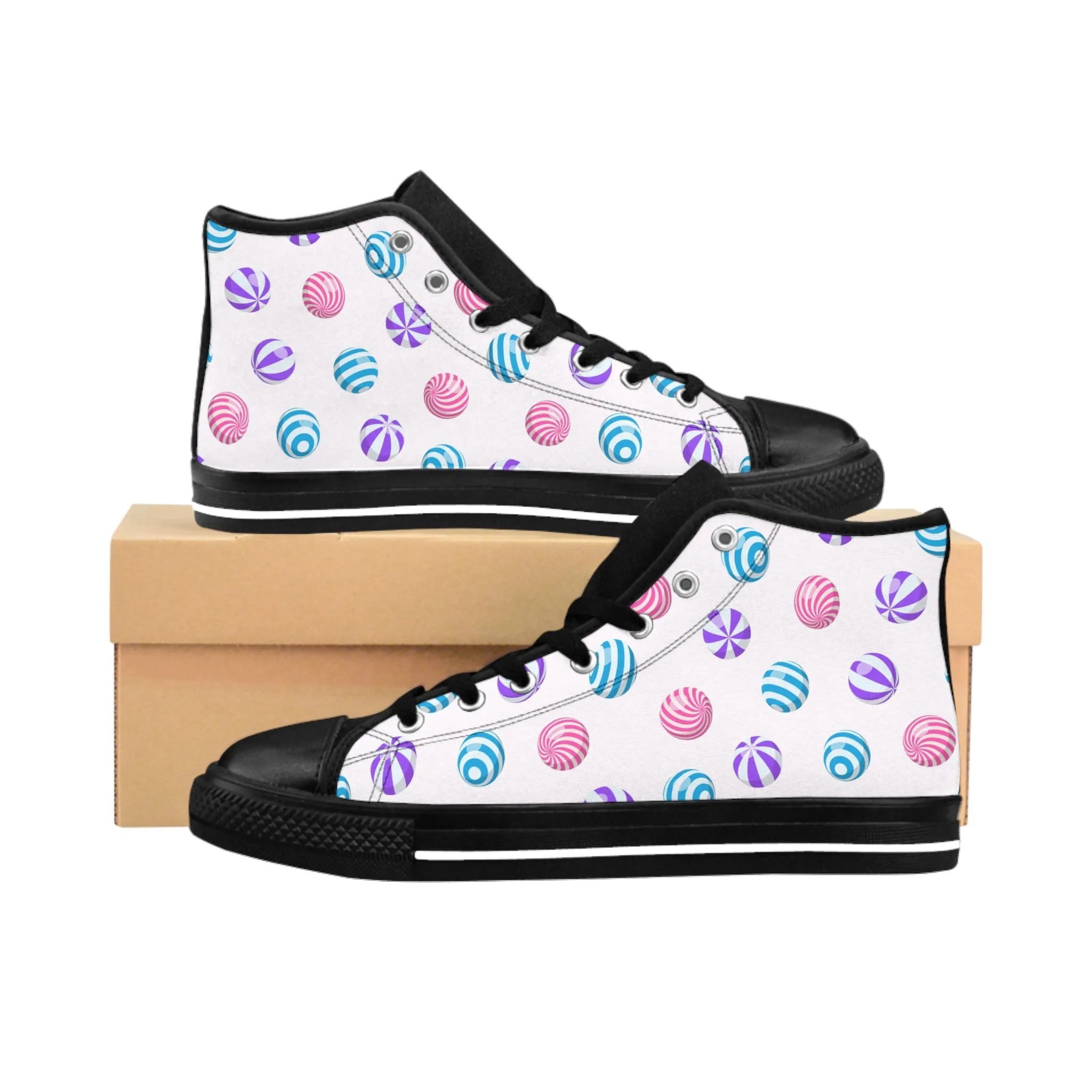 Bubble Gum Women's Classic Sneakers