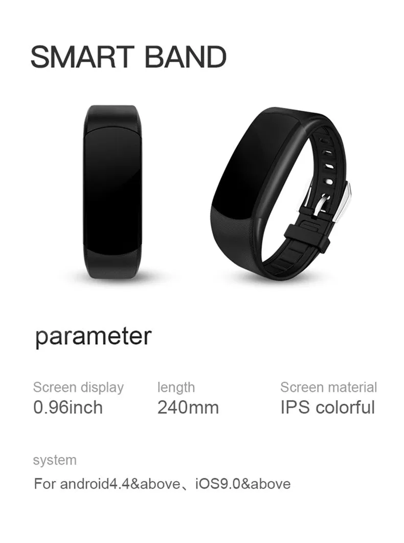 C5 Lerbyee Smart Bracelet & Fitness Tracker