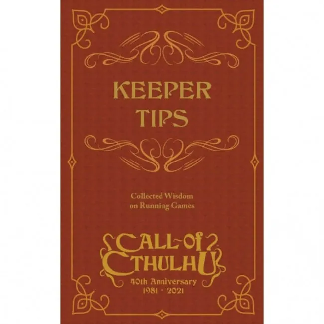 Call of Cthulhu Keeper Tips