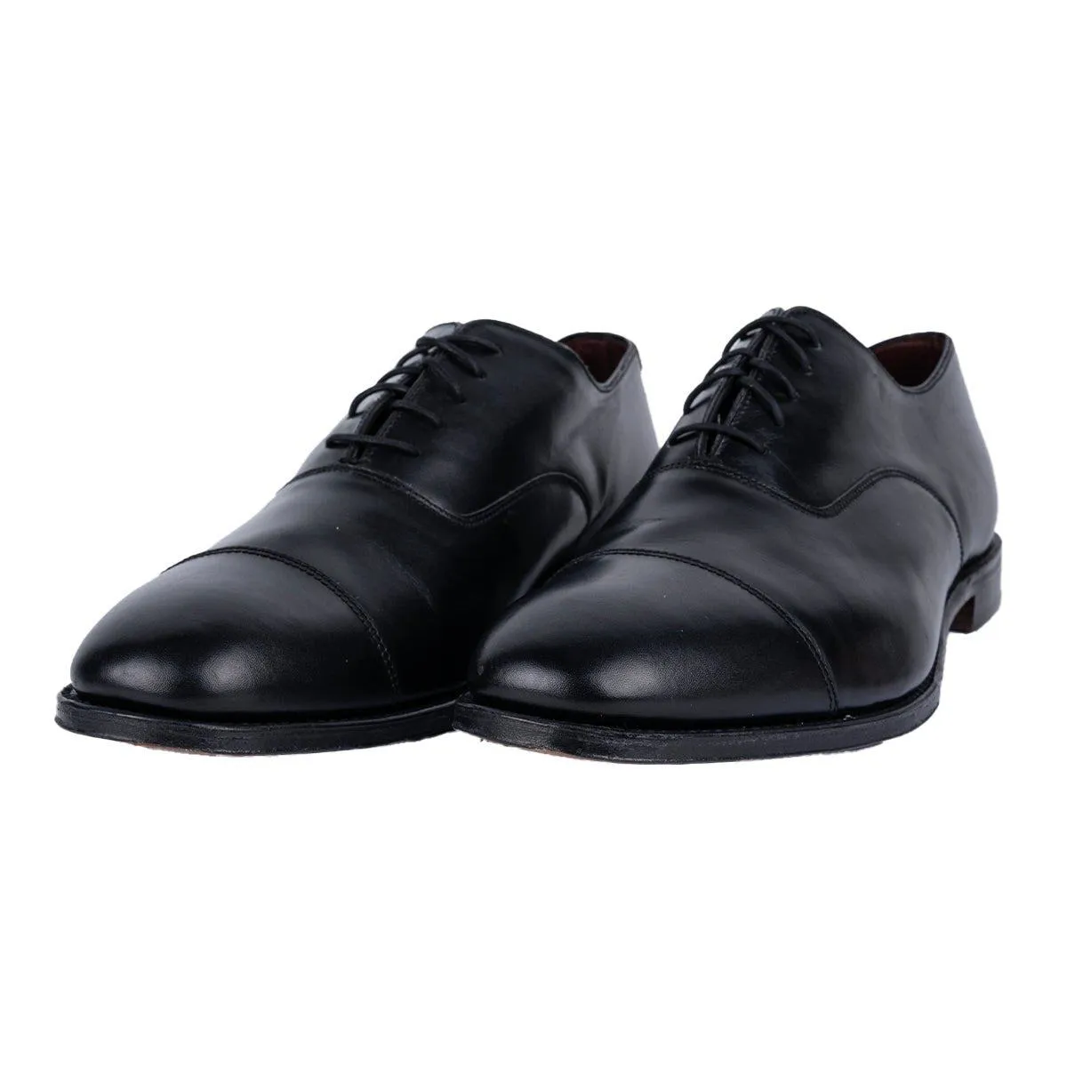 Charles Tyrwhitt Oxford Formal Lace Ups Leather Black Colour For Men