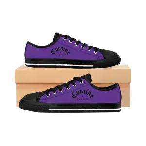 COCAINE & CAVIAR PURPLE MEN'S SNEAKERS