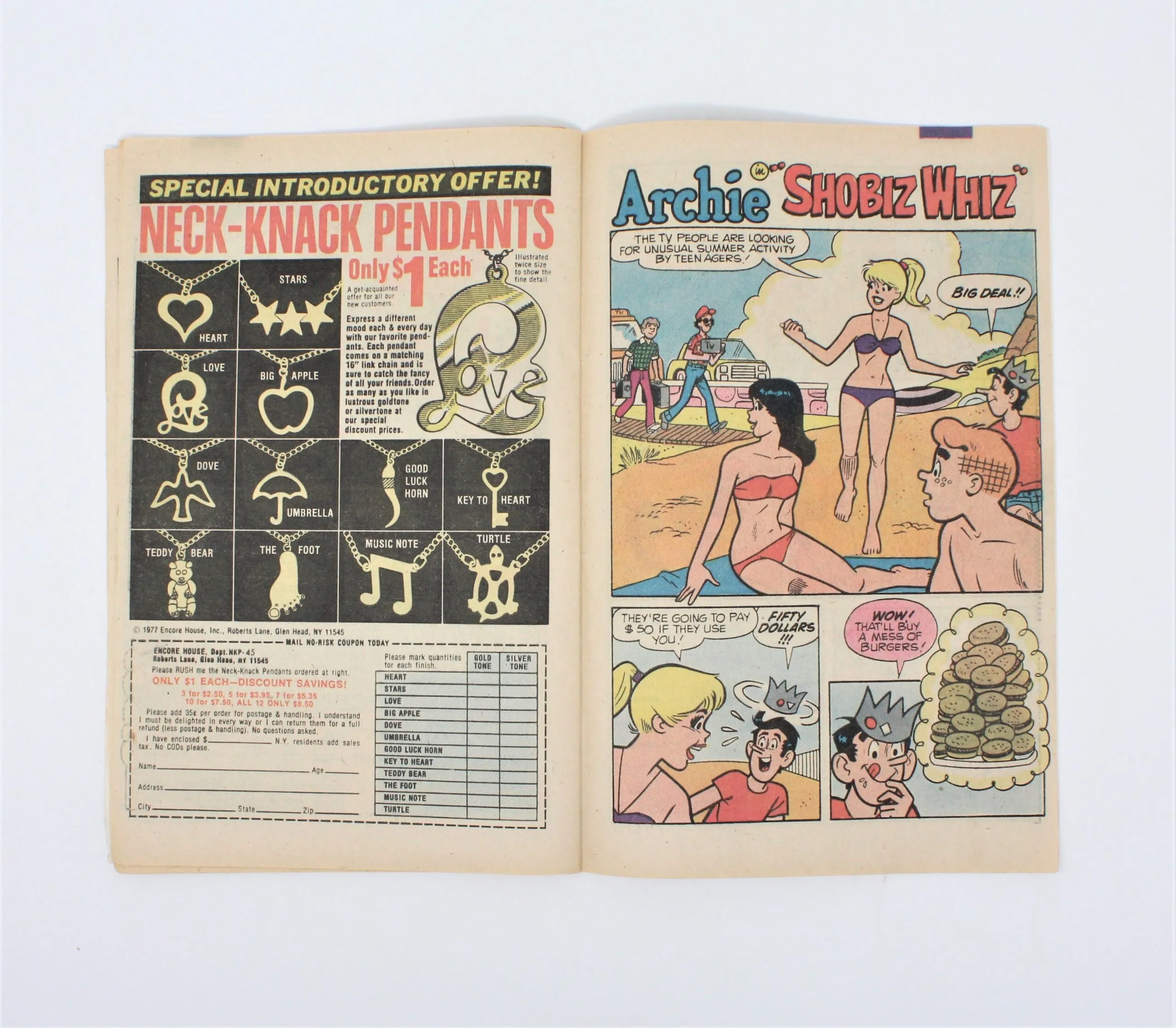 Comic Book, Archie Series, Archie #284, Vintage 1979