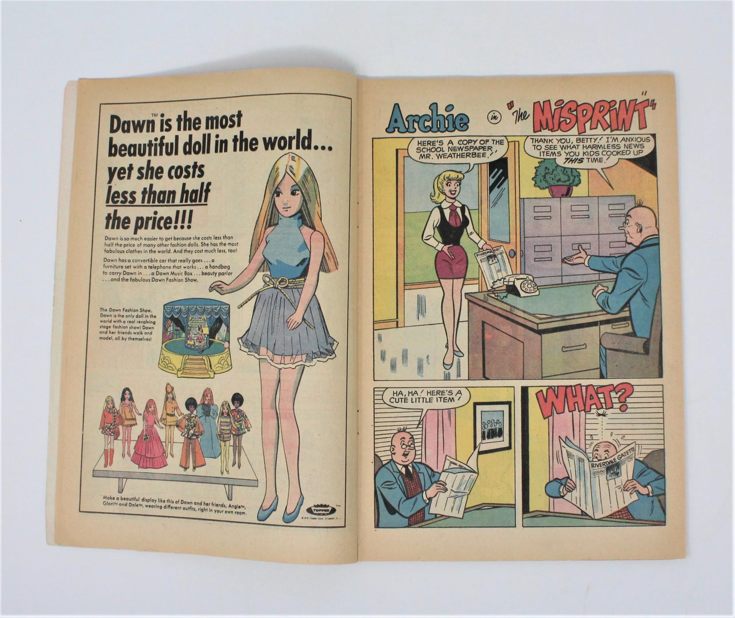 Comic Book, Archie Series, Life with Archie #105, Vintage 1971