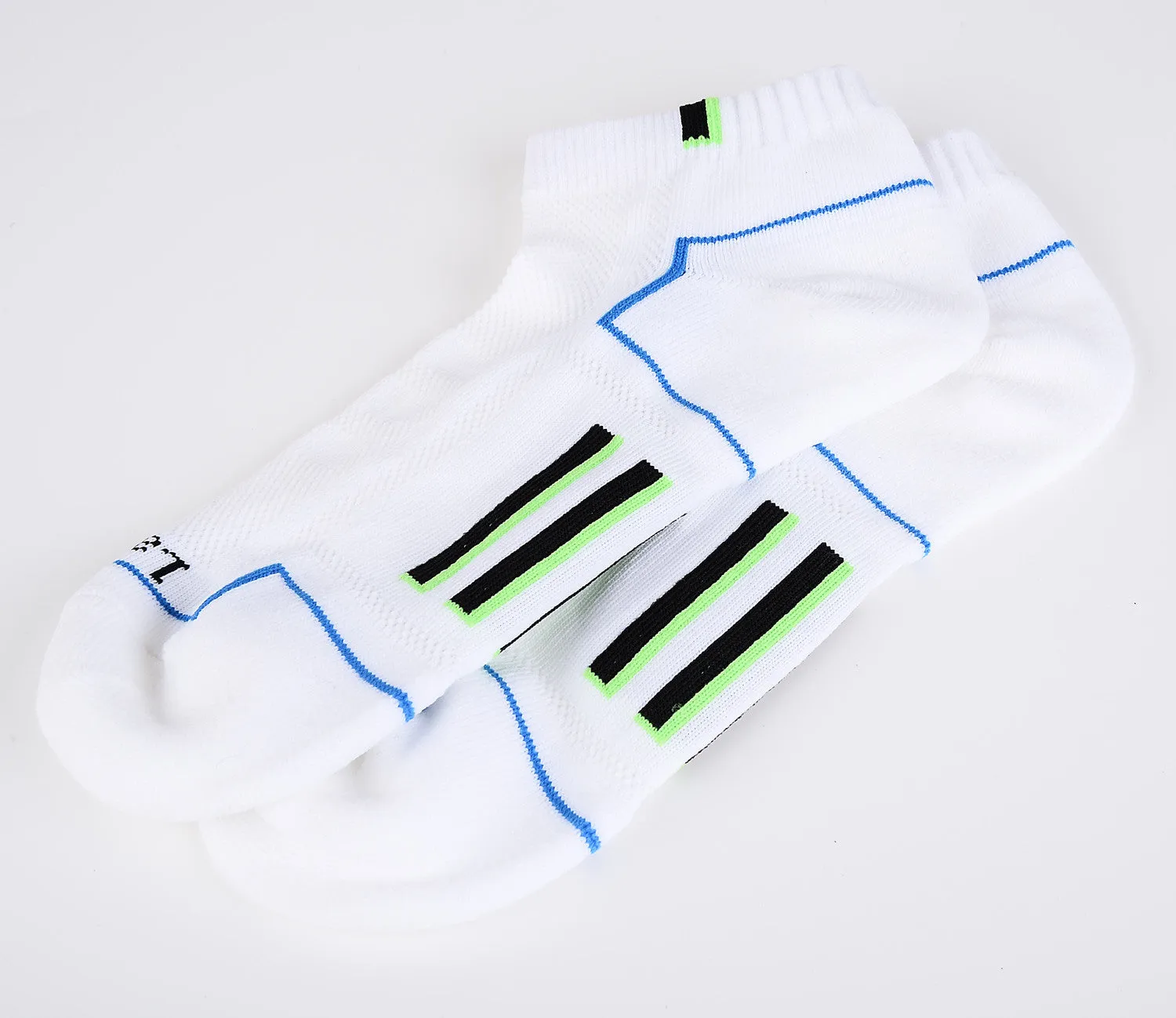 COOLMAX Professional Running Socks - Plantar Fasia Support - White - Size UK 7 - 11