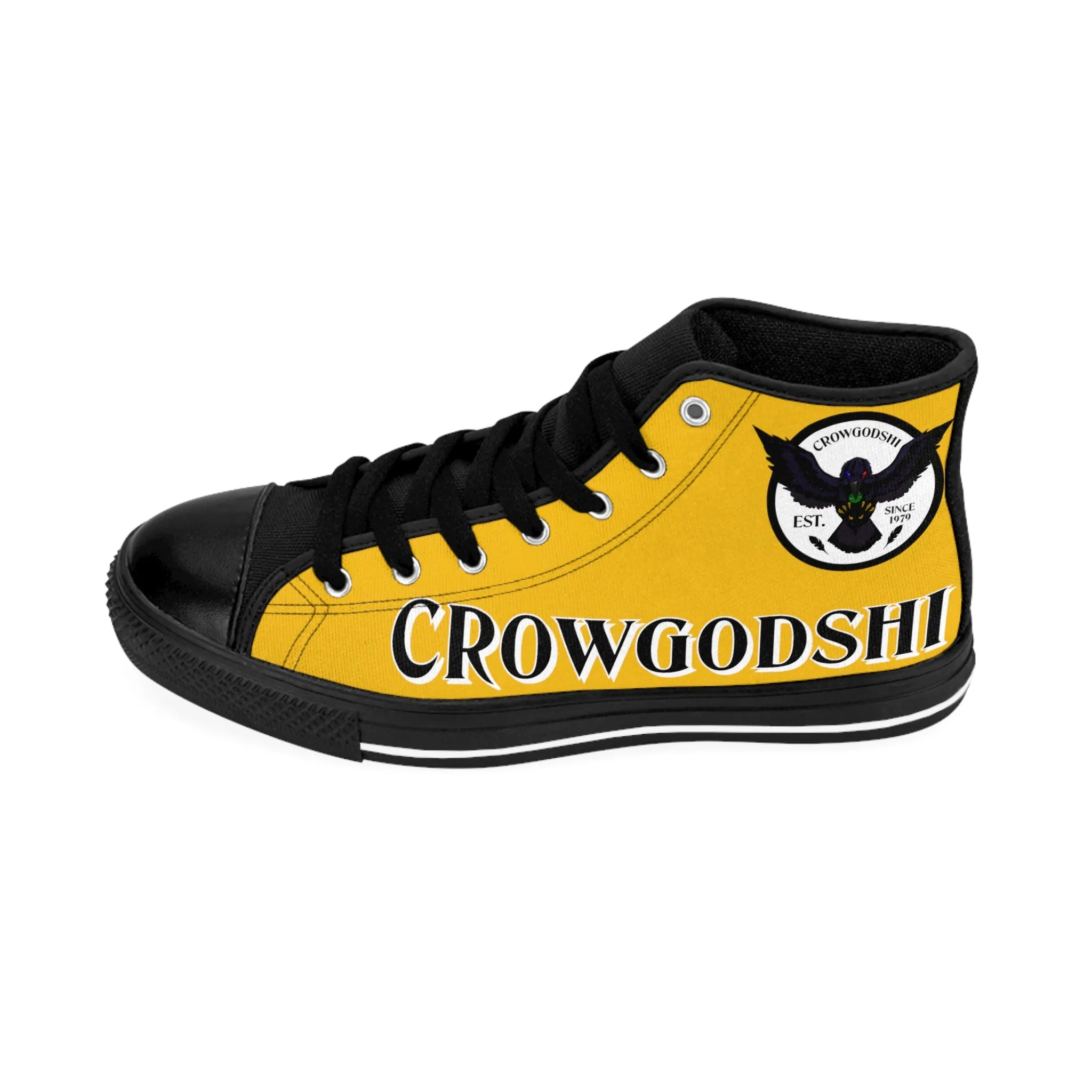 Crowgodshi High-Tops, YELLOW