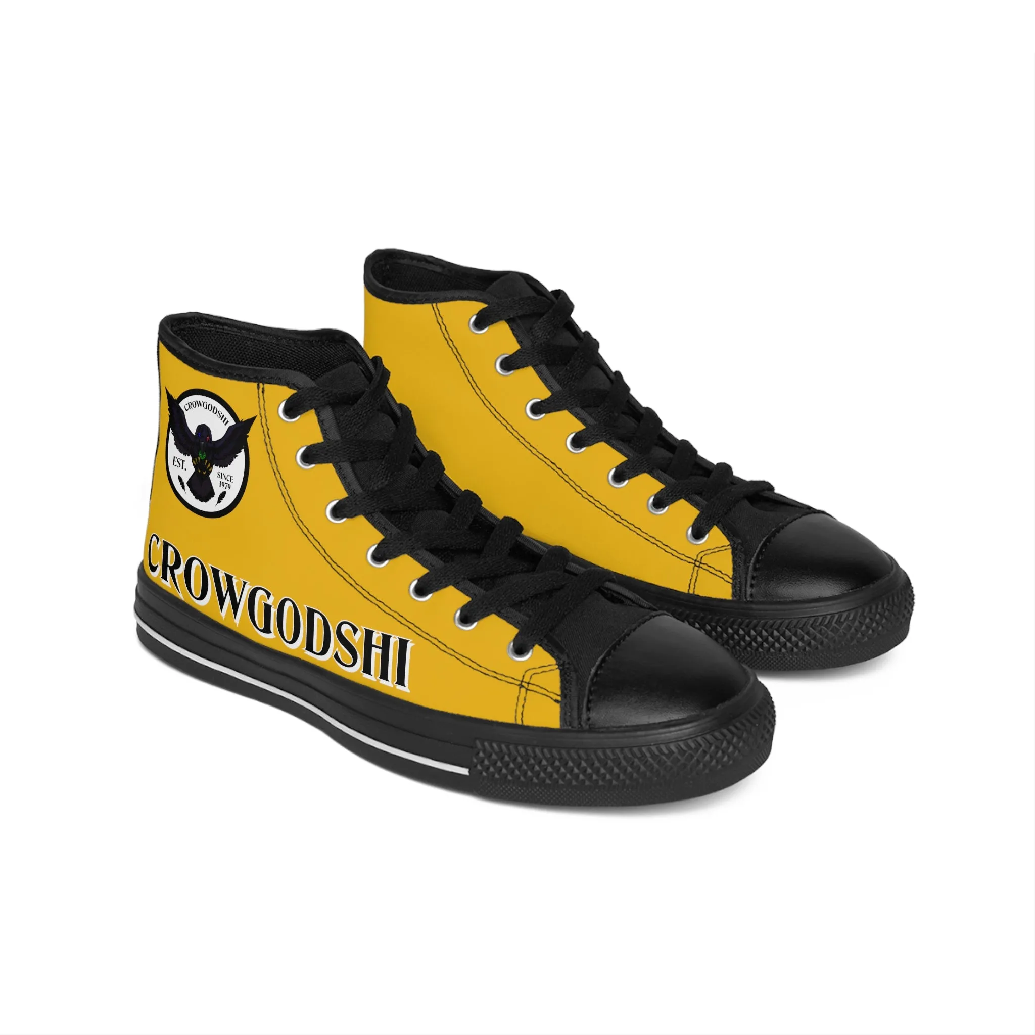 Crowgodshi High-Tops, YELLOW