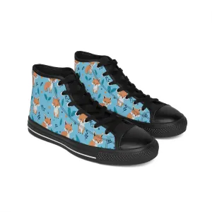 Cute Fox Men's Classic Sneakers