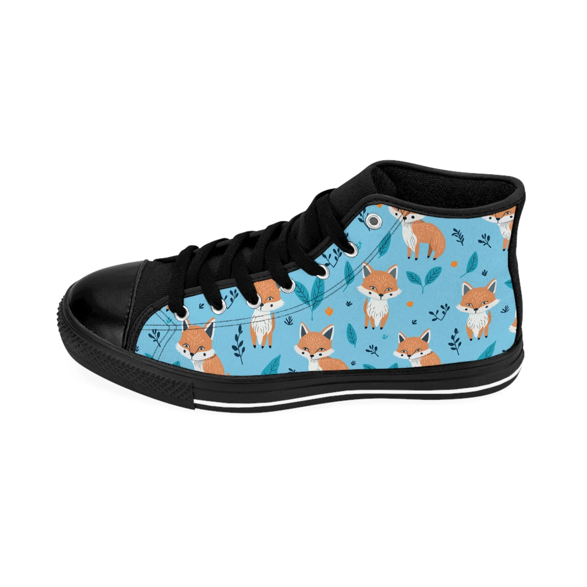 Cute Fox Men's Classic Sneakers