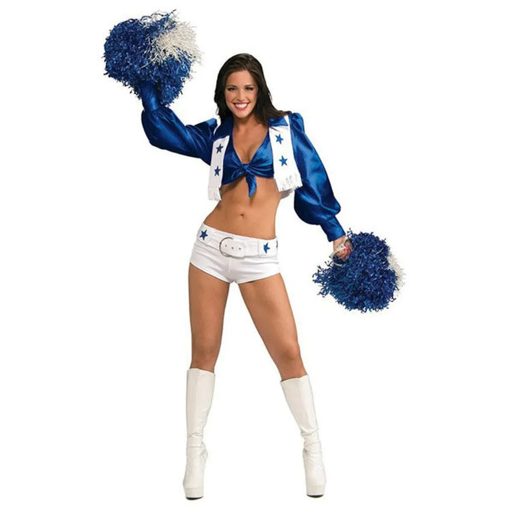 Dallas Cowboys Cheerleader Womens Girls Sexy Cosplay Costume