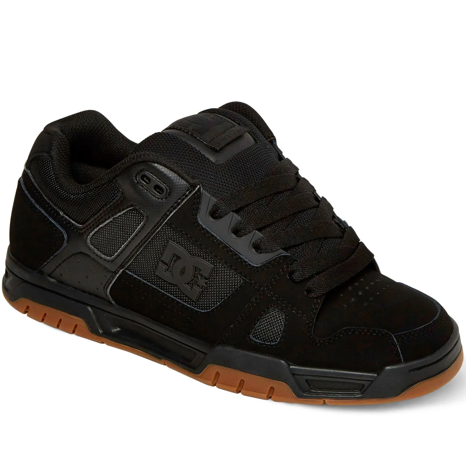 DC Shoes Mens Stag Low Rise Suede Leather Skate Trainers