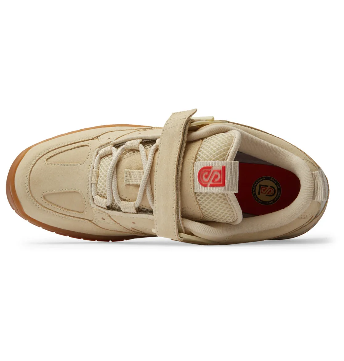 DC Skateboarding JS 1 John Shanahan Skate Shoes - Tan