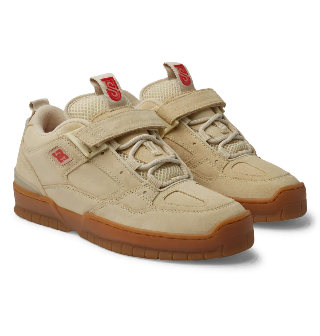 DC Skateboarding JS 1 John Shanahan Skate Shoes - Tan