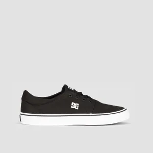 DC Trase TX Shoes - Black/White - Kids