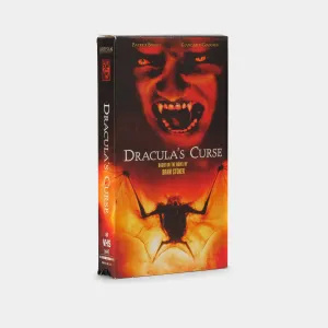 Dracula's Curse VHS Tape