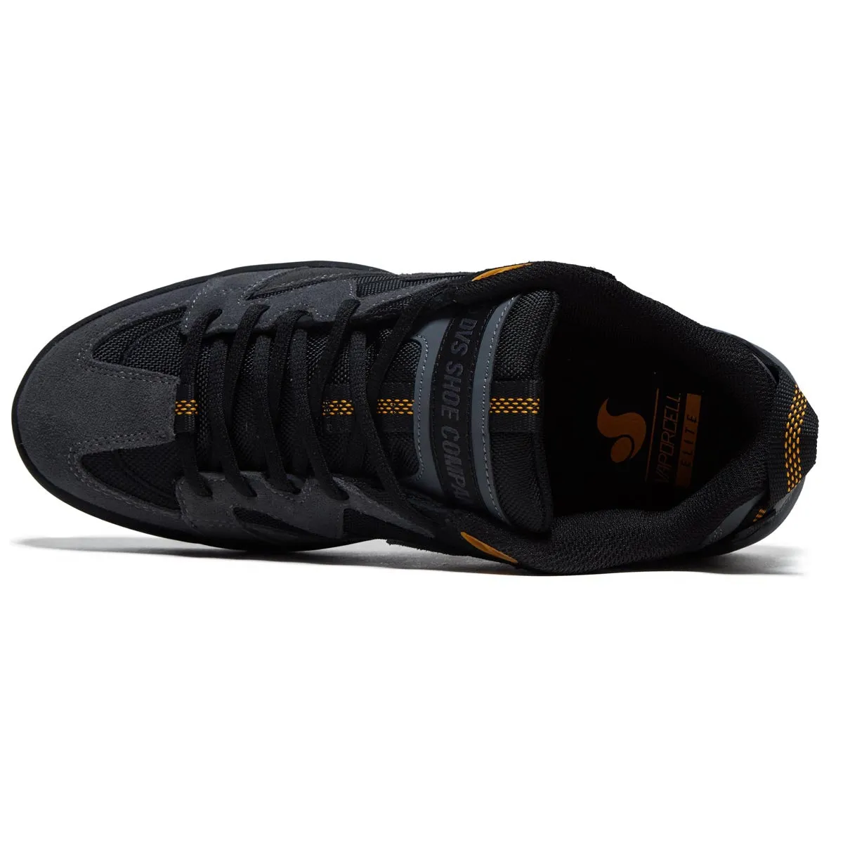 DVS Devious 2.0 Shoes - Charcoal/Black/Gold