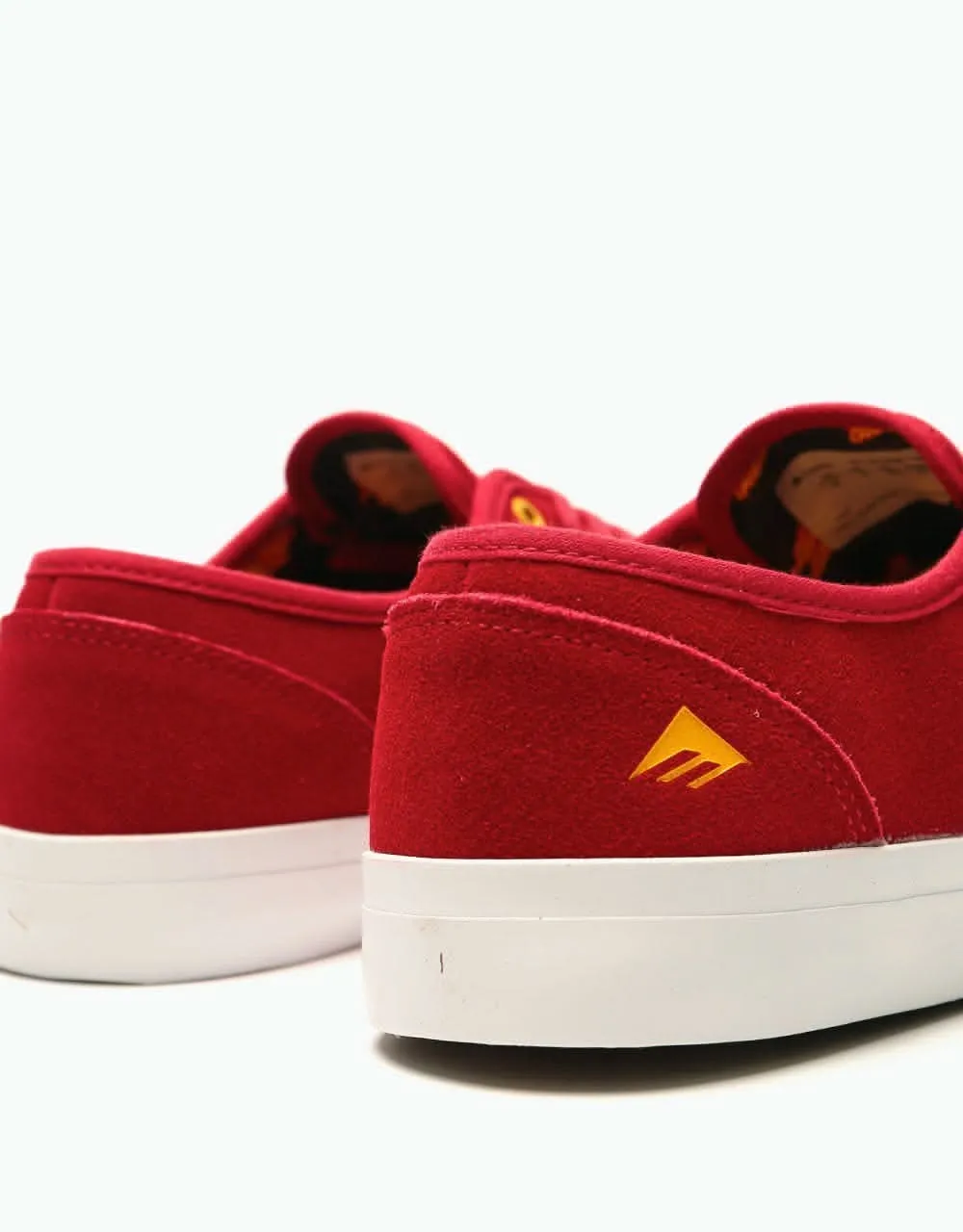 Emerica x Santa Cruz Wino Standard Skate Shoes - Red/White