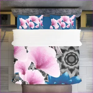 Floral Realm Four-piece Duvet Cover Set