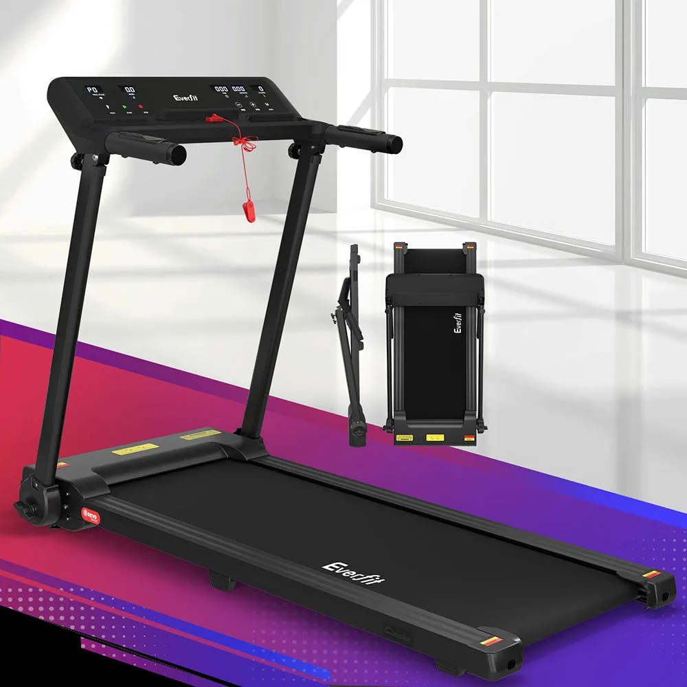 Foldable Electric Treadmill w/ LCD, 12 Programs - Everfit