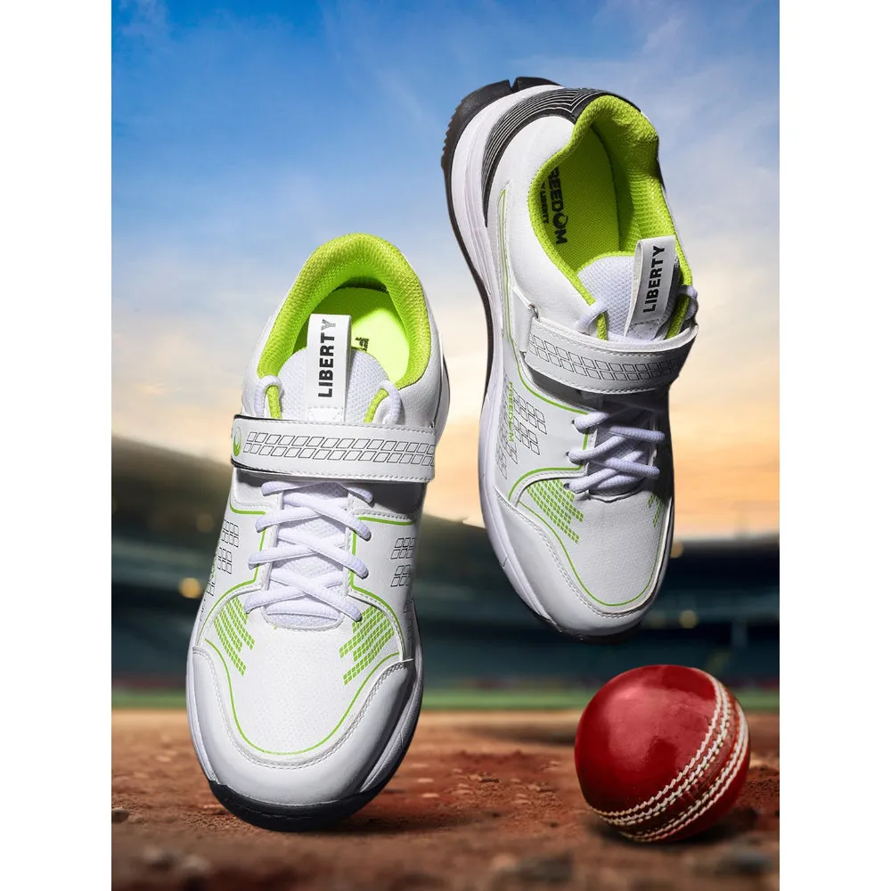 FREEDOM Sports P. Green Cricket Shoes For Men CRICSTAR2V By Liberty