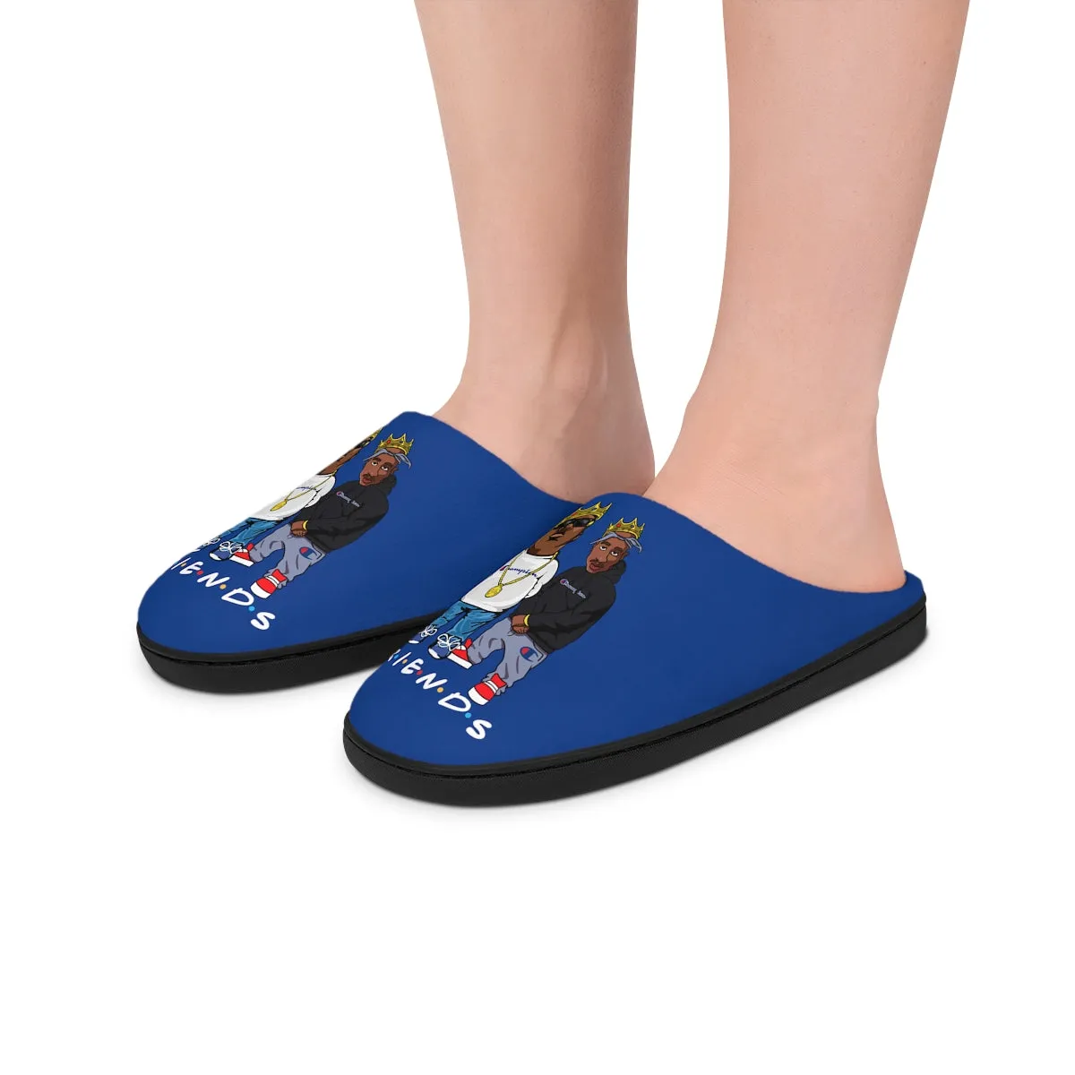 FRIENDS SLIPPERS ROYAL BLUE