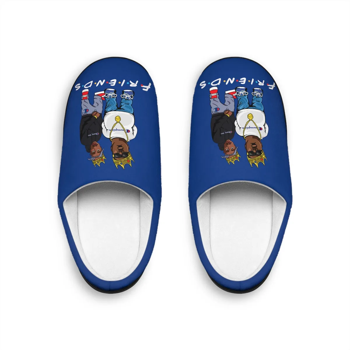 FRIENDS SLIPPERS ROYAL BLUE