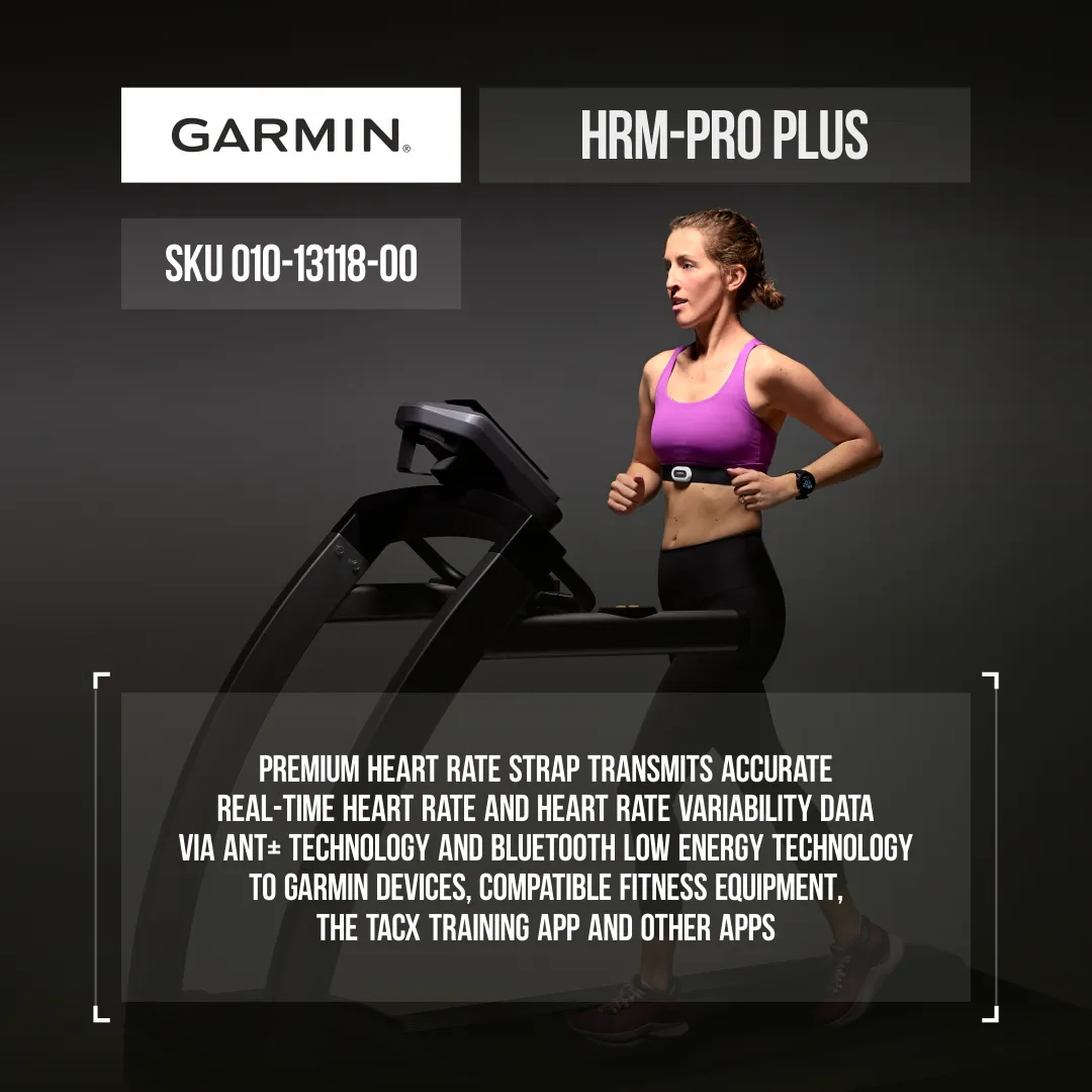 Garmin HRM-Pro Plus Premium Chest Strap Heart Rate Monitor (010-13118-00)