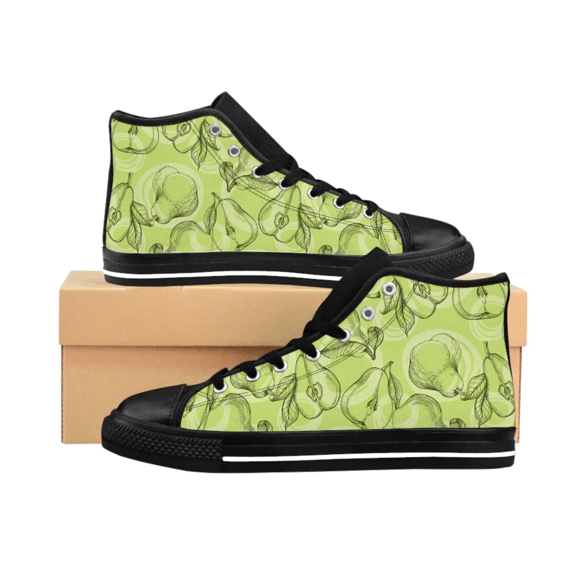 Green Pears Men's Classic Sneakers