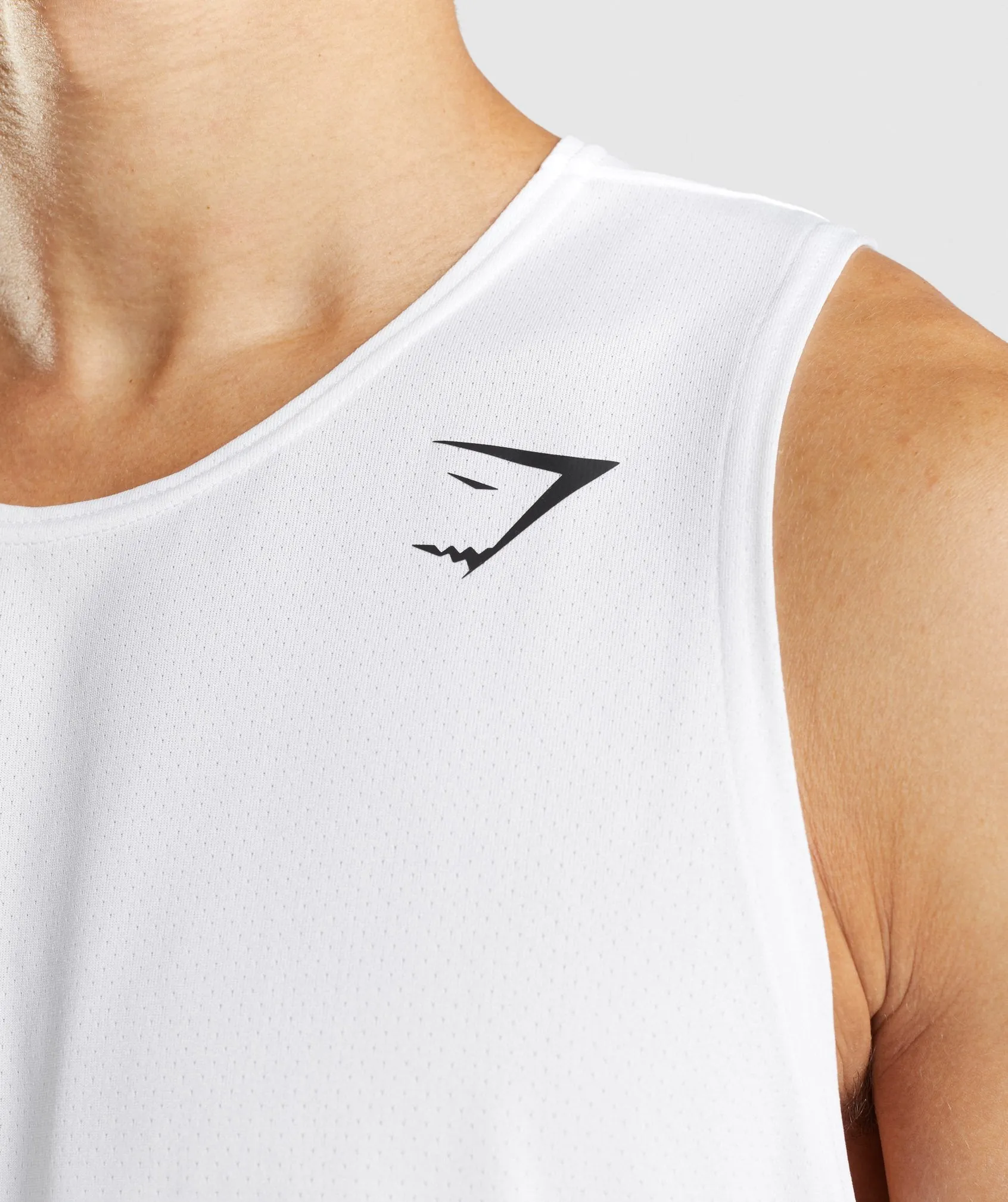 Gymshark Arrival Tank - White