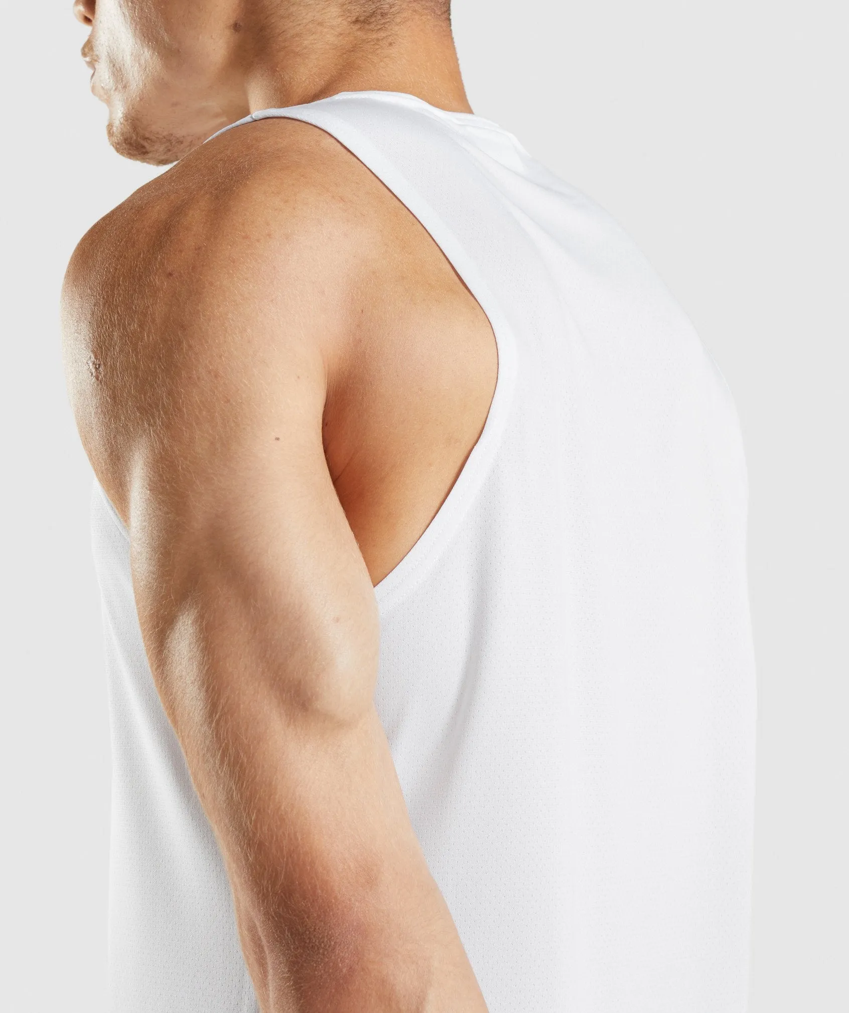 Gymshark Arrival Tank - White