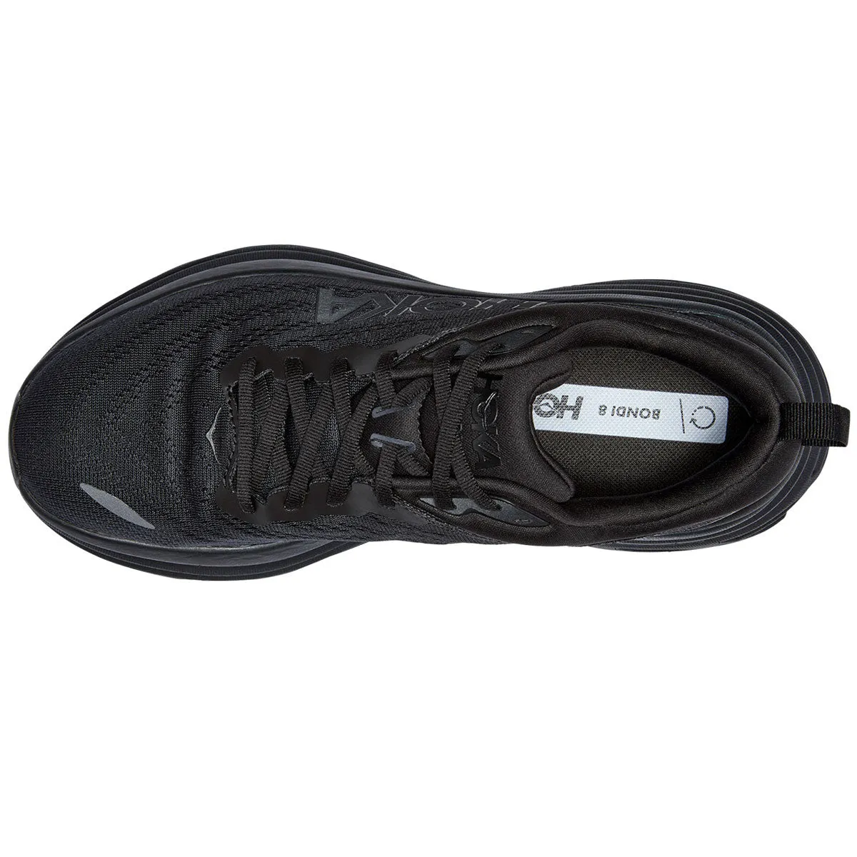 Hoka Bondi 8 Running Shoes - Mens - Black