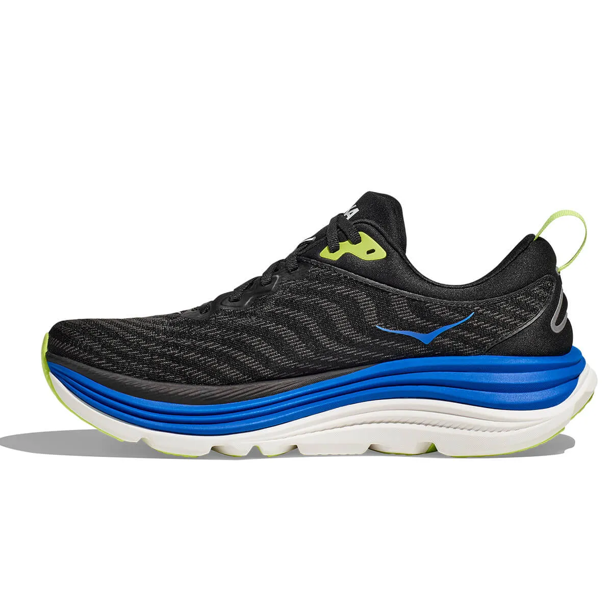 Hoka Gaviota 5 Mens | Black / Electric Cobalt