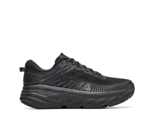 HOKA WOMENS BONDI 7 - BLACK / BLACK