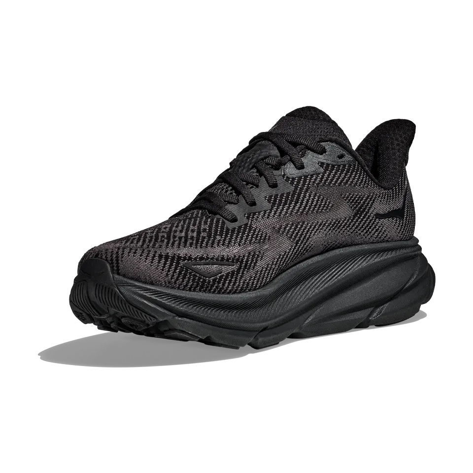 HOKA Women's Clifton 9 Black/Black