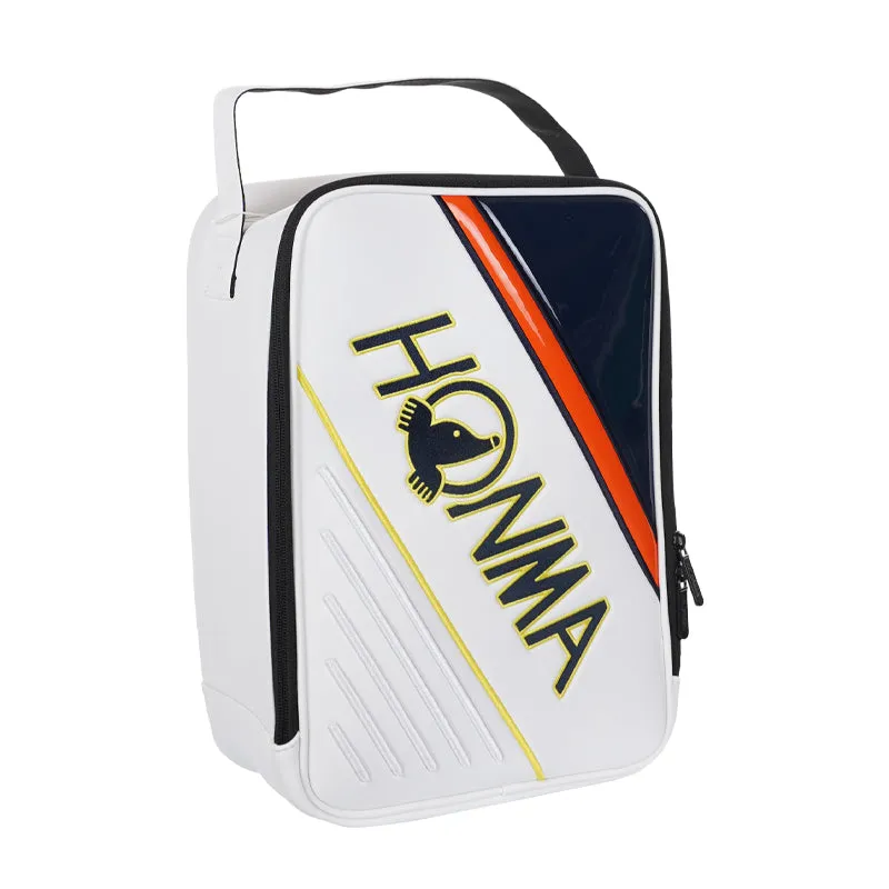 HONMA Pro Shoe Case (White/Orange)