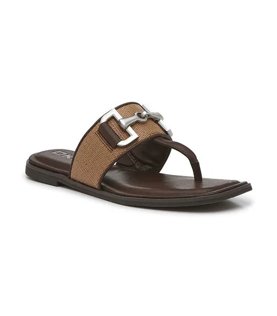 Horizon Flat Thong Sandal Brown/Coffee