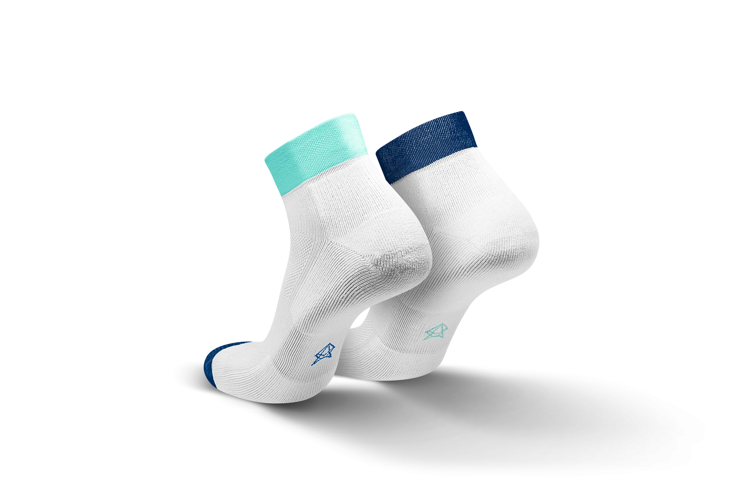 INCYLENCE Running Sibs Mint Blue Short Sock