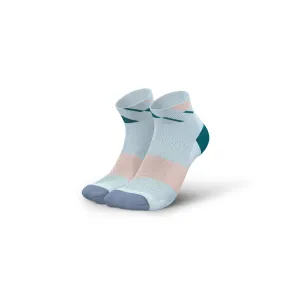 INCYLENCE ULTRALIGHT SOCKS - ANGLES SHORT LIGHT PINK PETROL